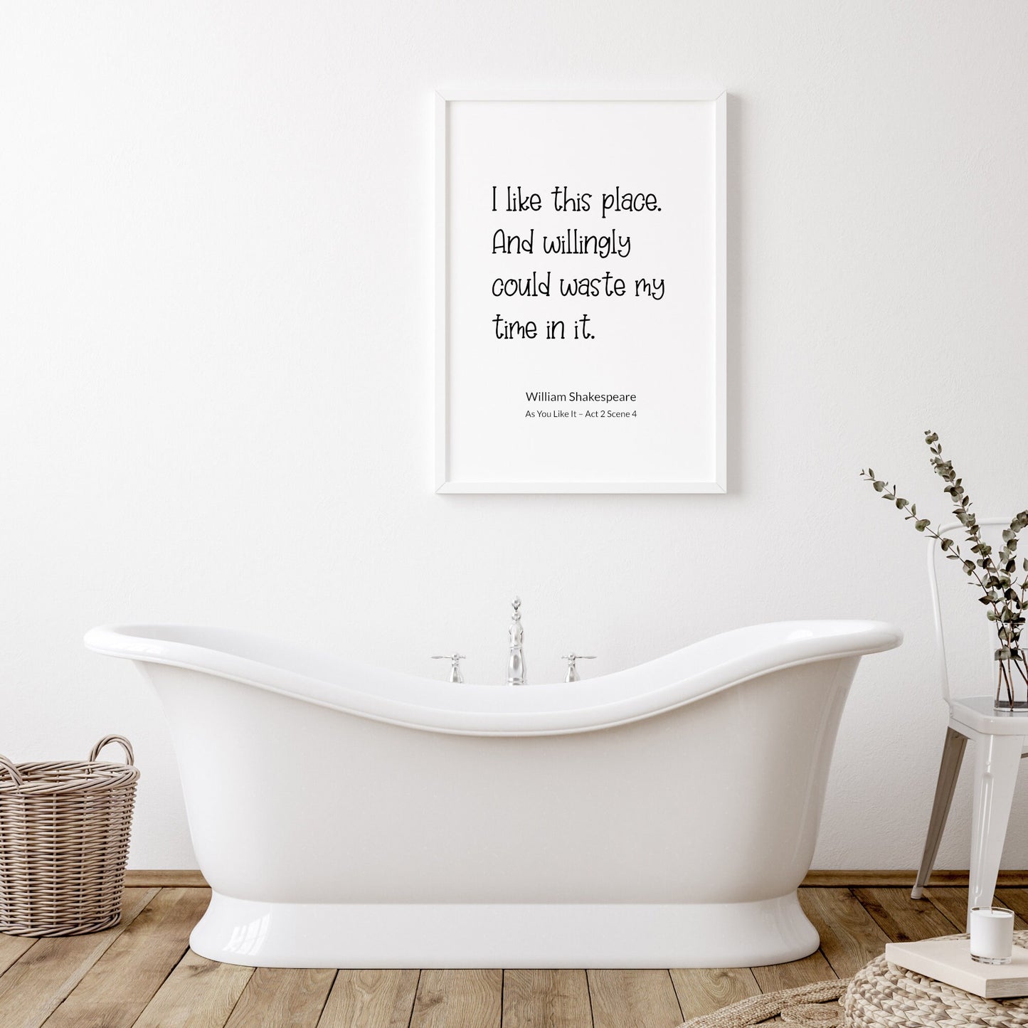 I Like This Place from As You Like It Print