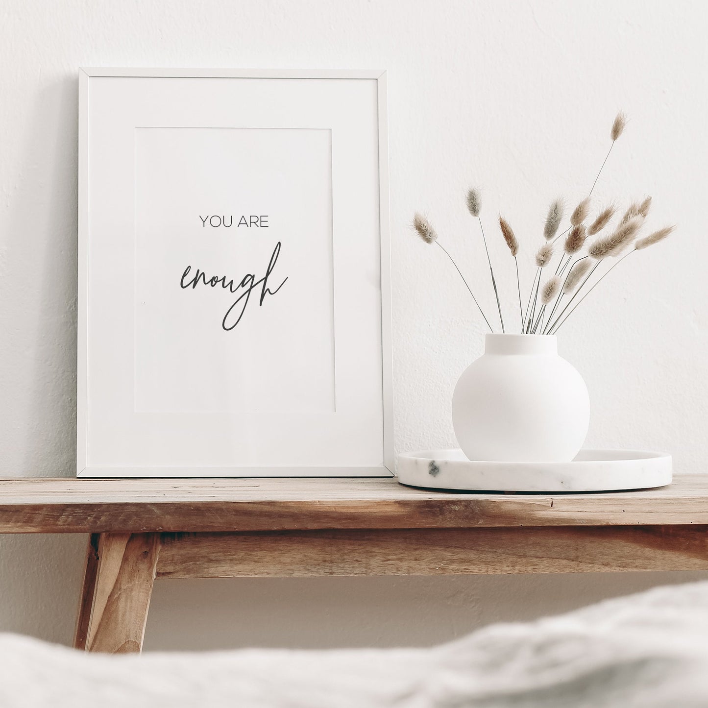 You Are Enough Affirmation Print