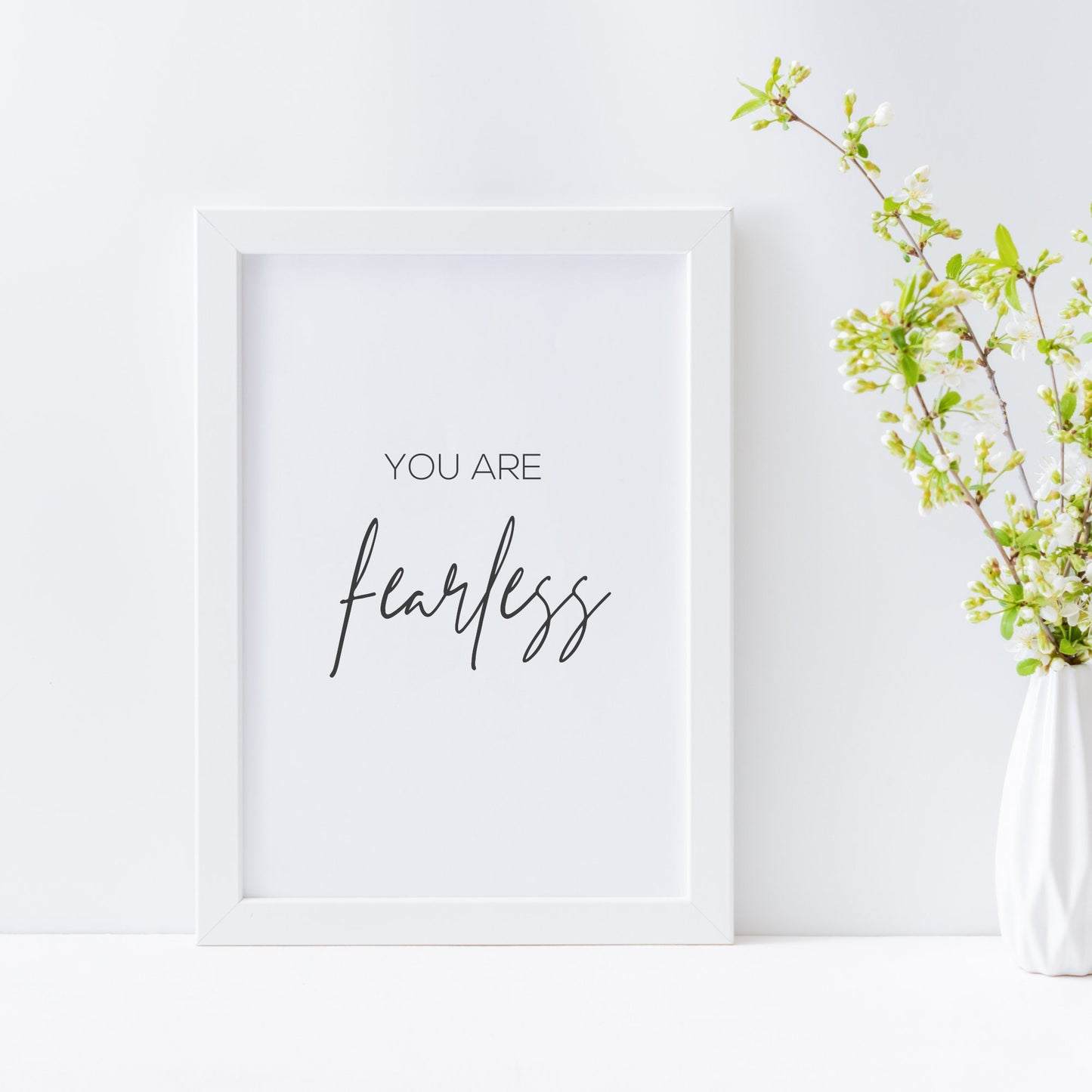 You Are Fearless Affirmation Print