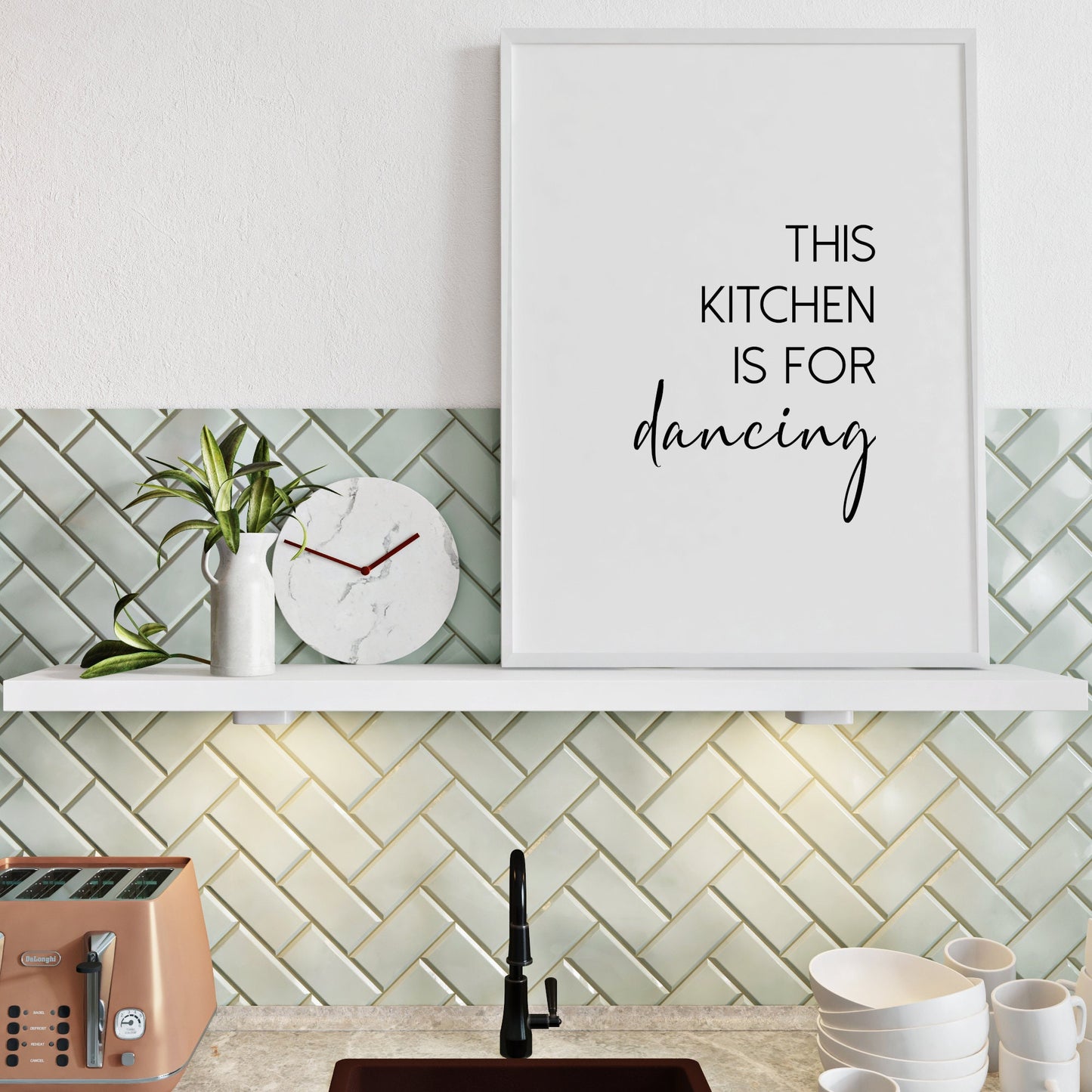 This Kitchen Is For Dancing Print