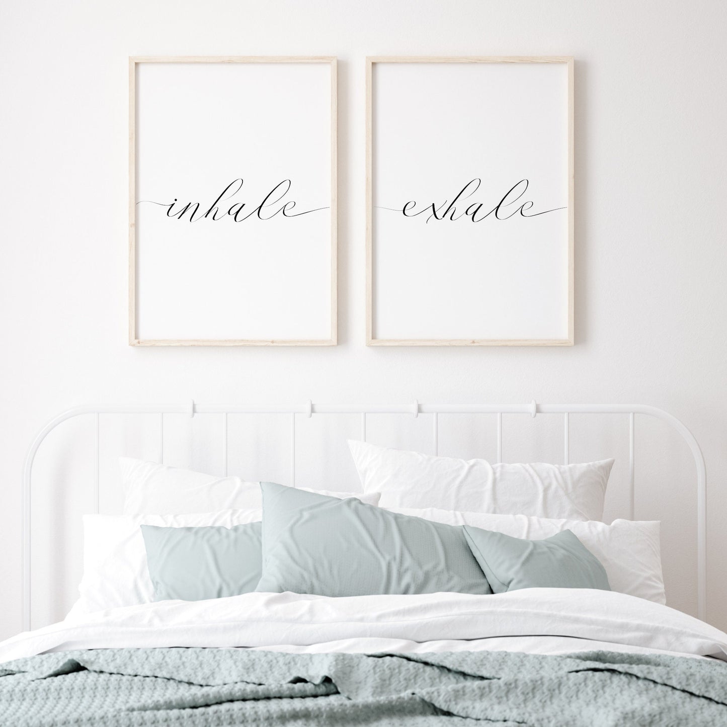 Inhale Exhale Prints (Set of 2)