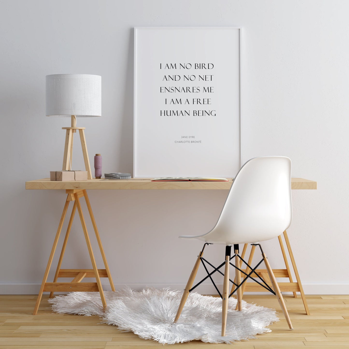 I Am No Bird Print from Jane Eyre Print