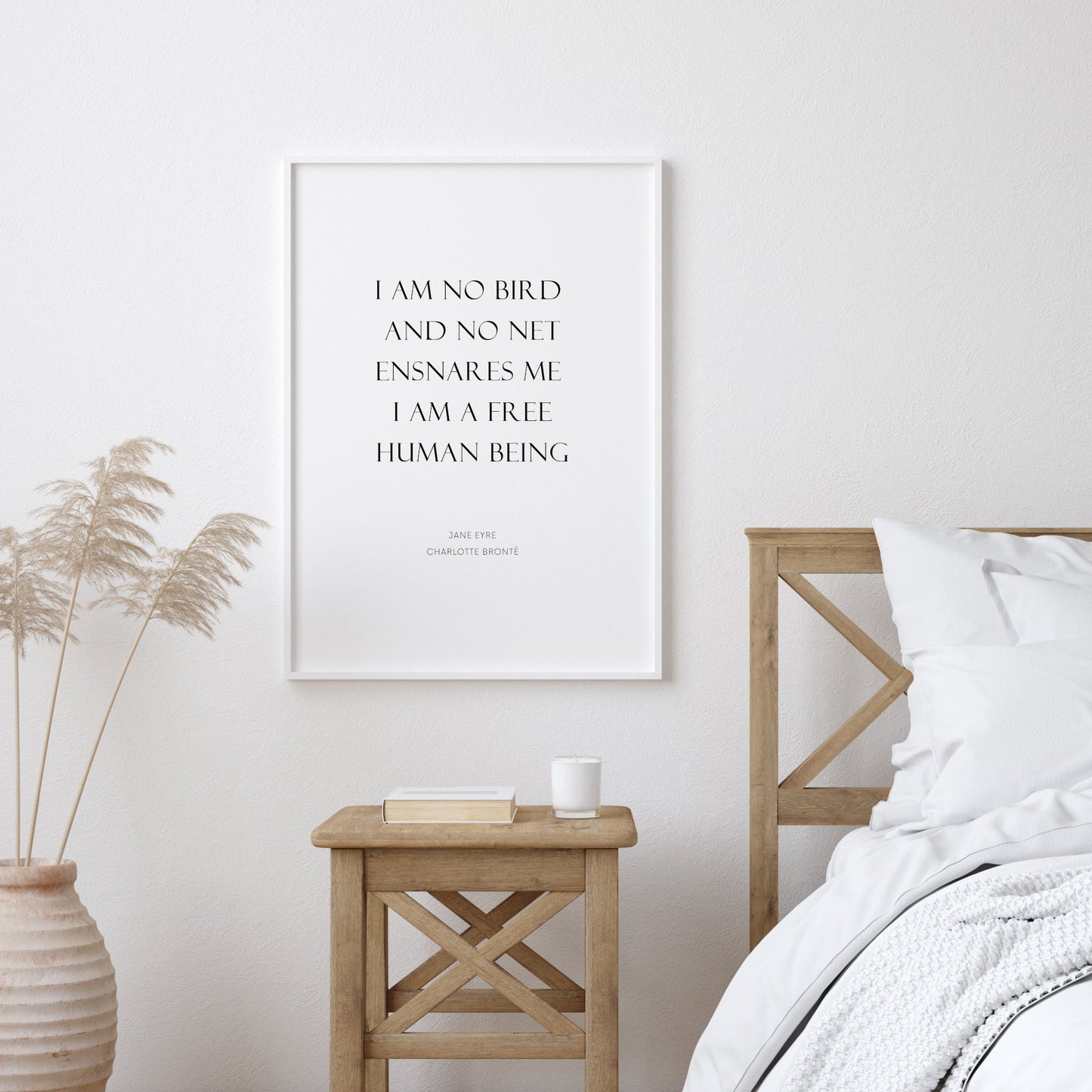 I Am No Bird Print from Jane Eyre Print