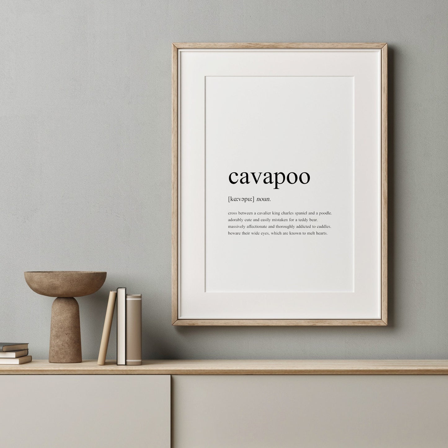 Cavapoo Definition Print