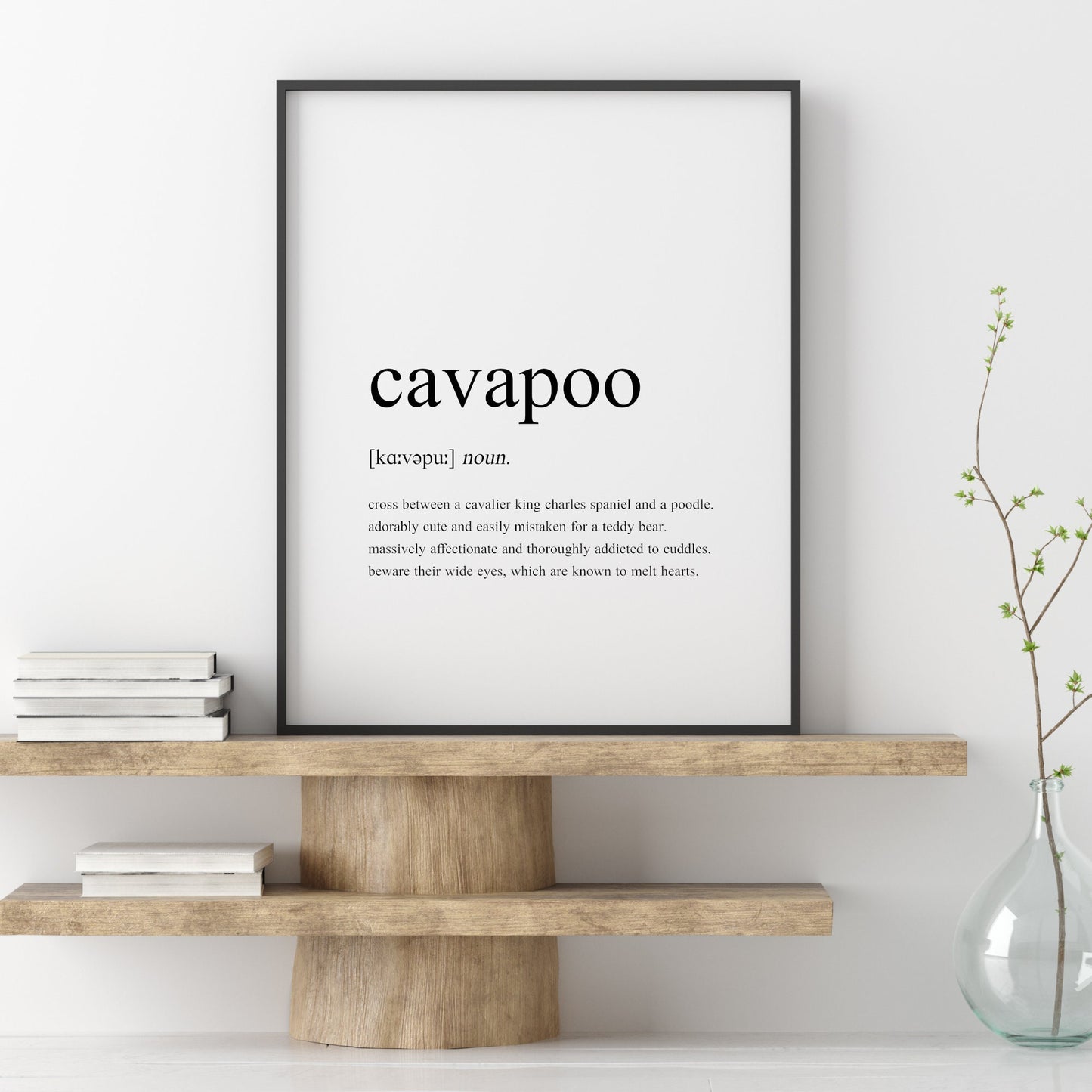 Cavapoo Definition Print