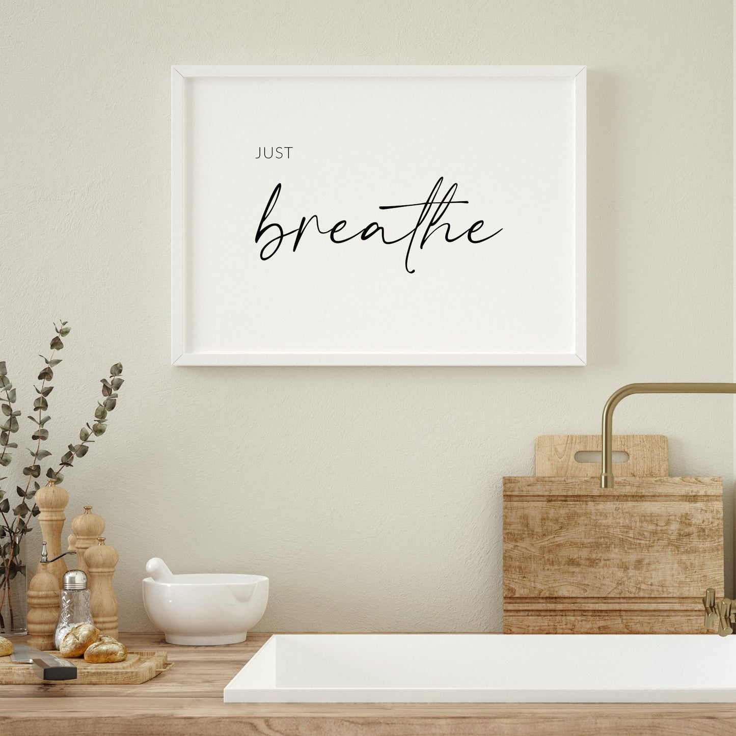 Just Breathe Print