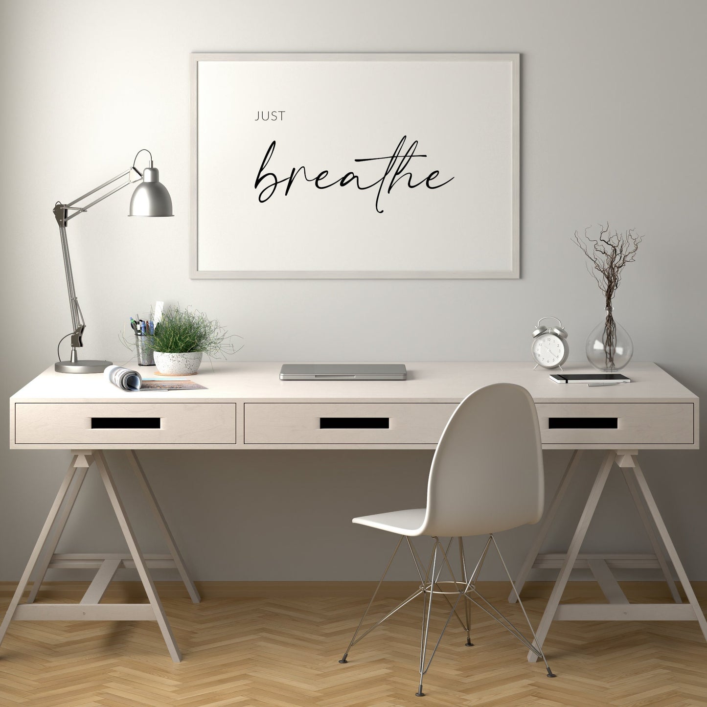 Just Breathe Print