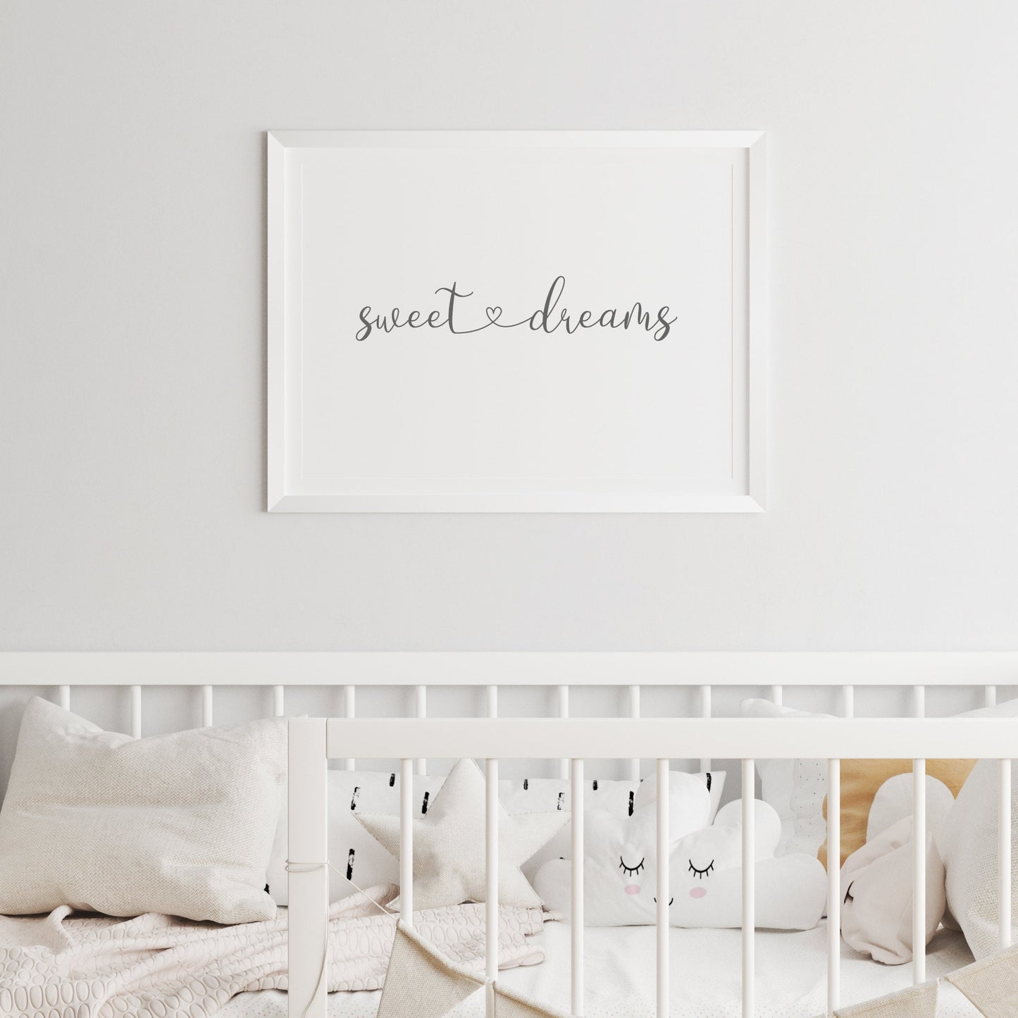 Sweet Dreams (Grey) Print