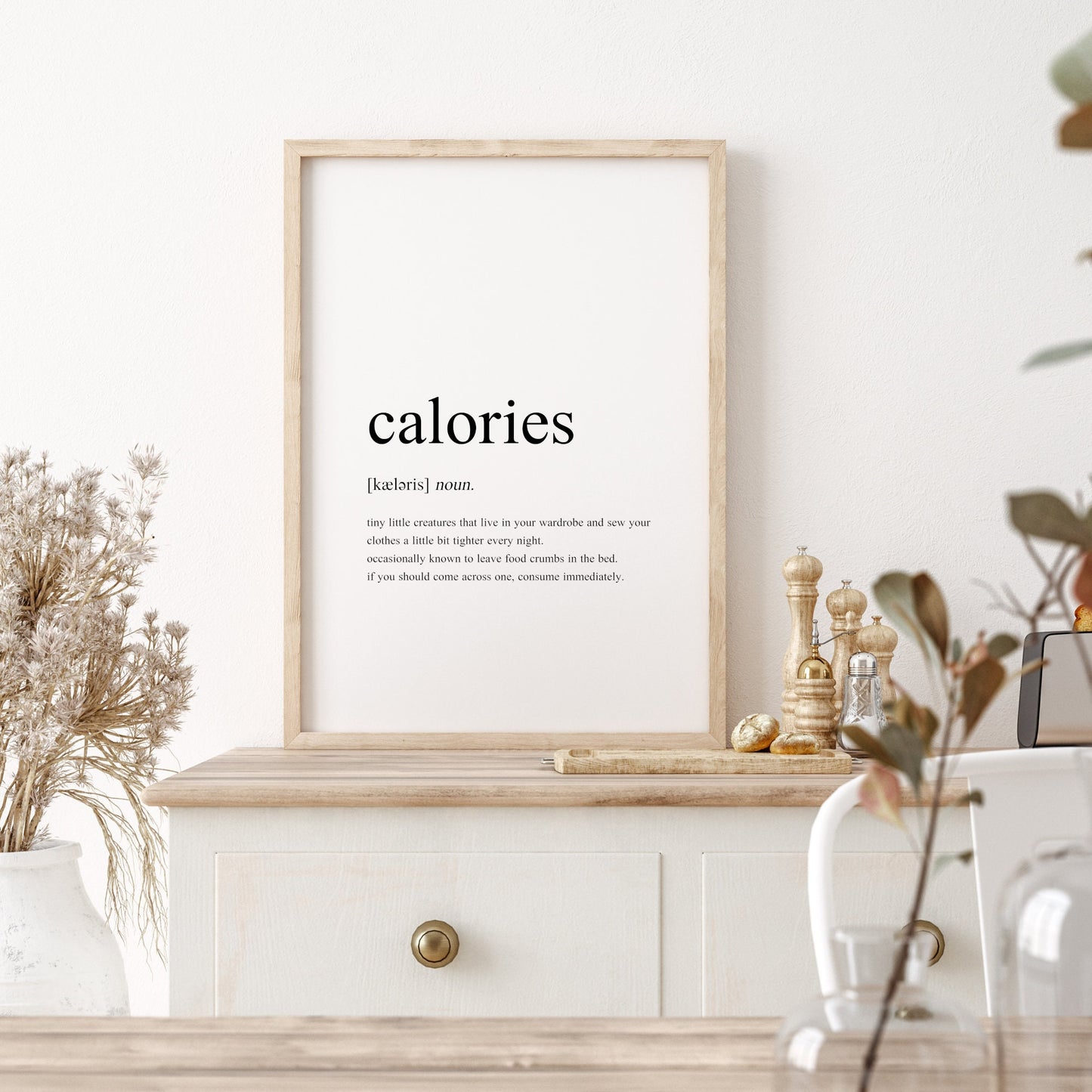 Calories Definition Print