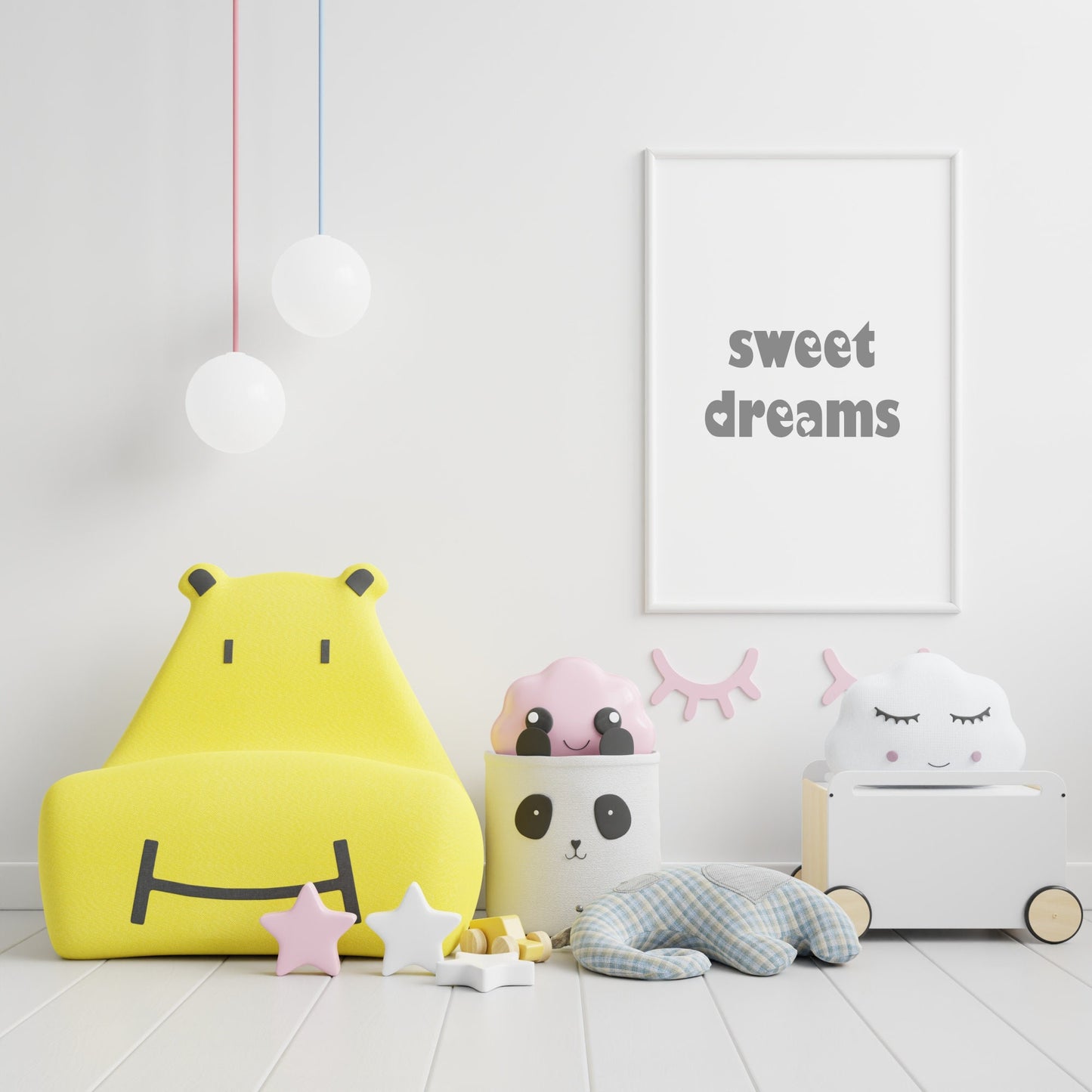 Sweet Dreams (Grey) Print