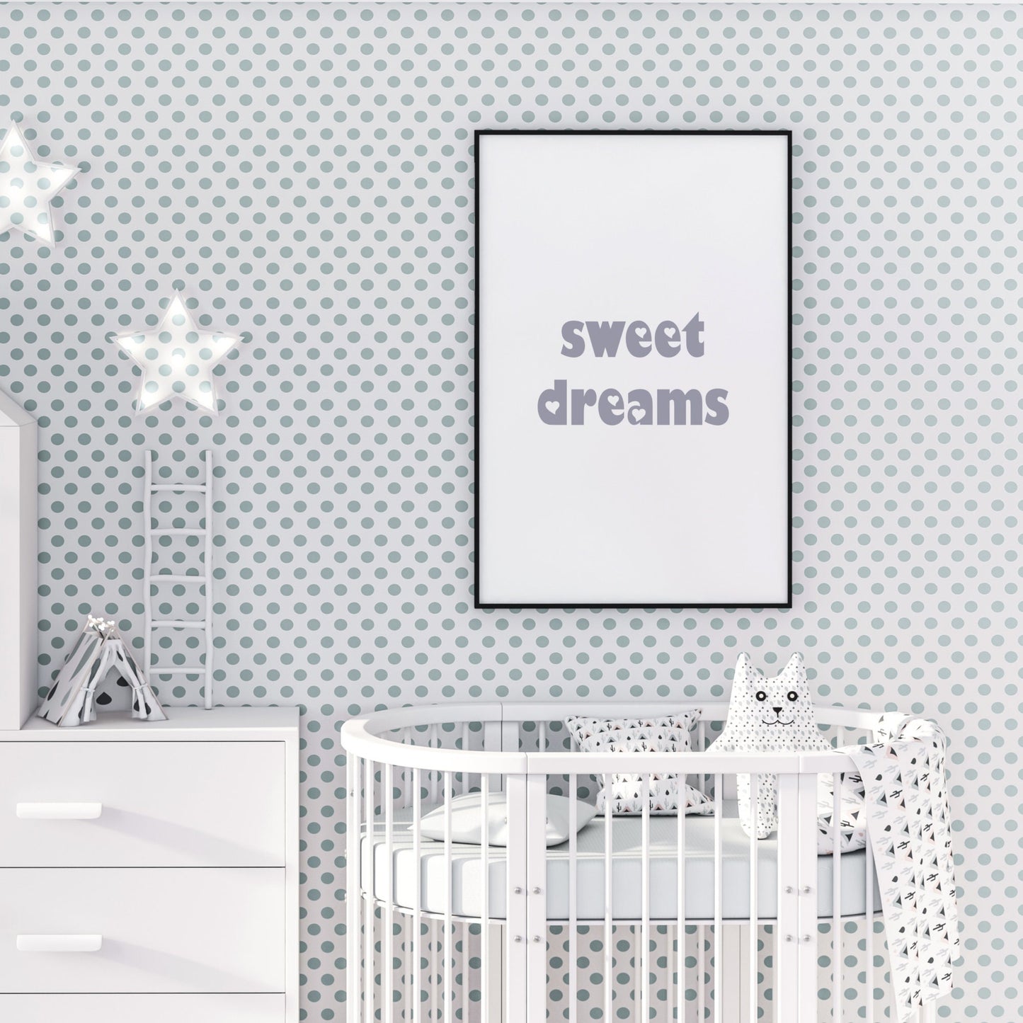 Sweet Dreams (Grey) Print