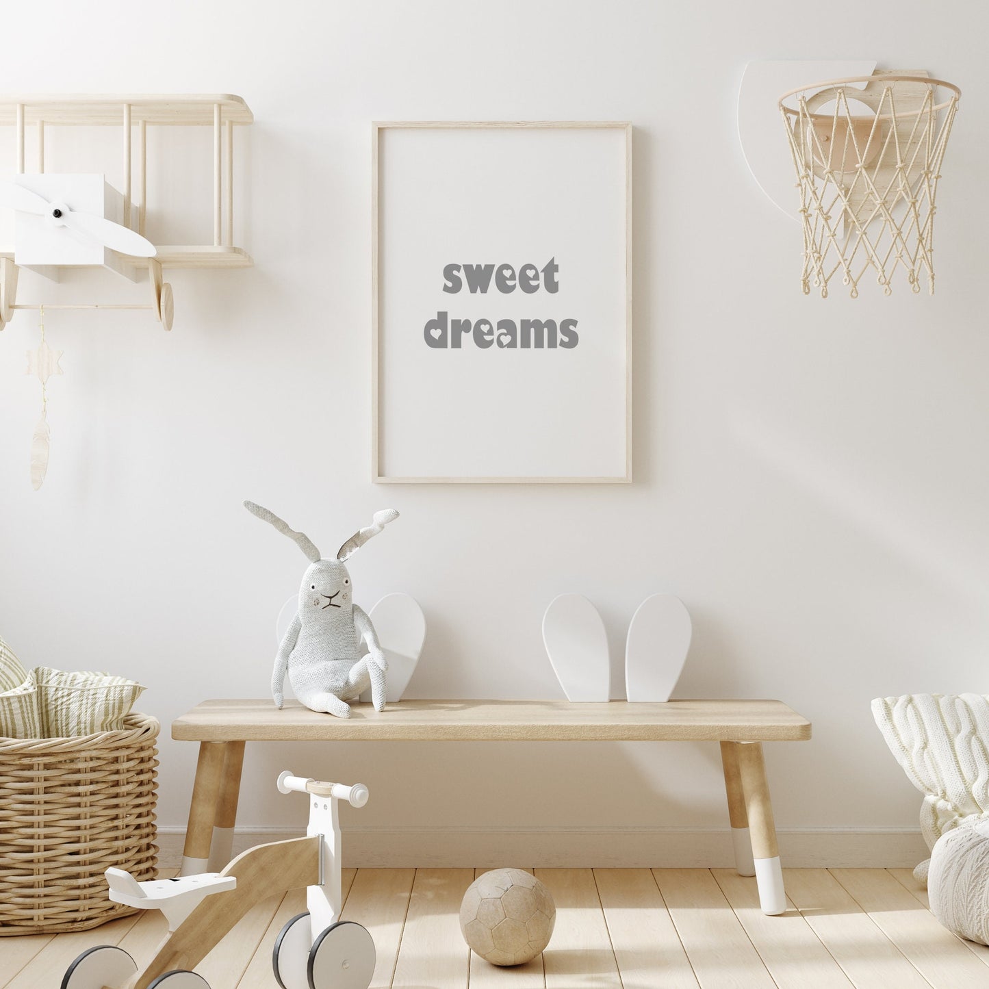 Sweet Dreams (Grey) Print