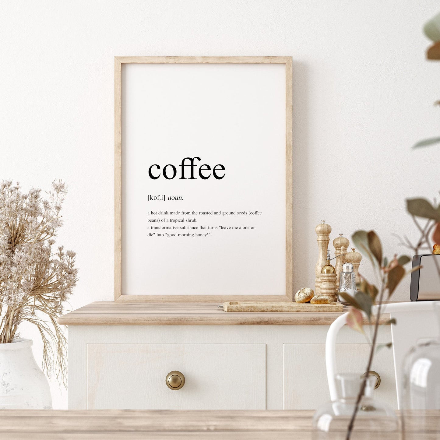 Coffee Definition Print