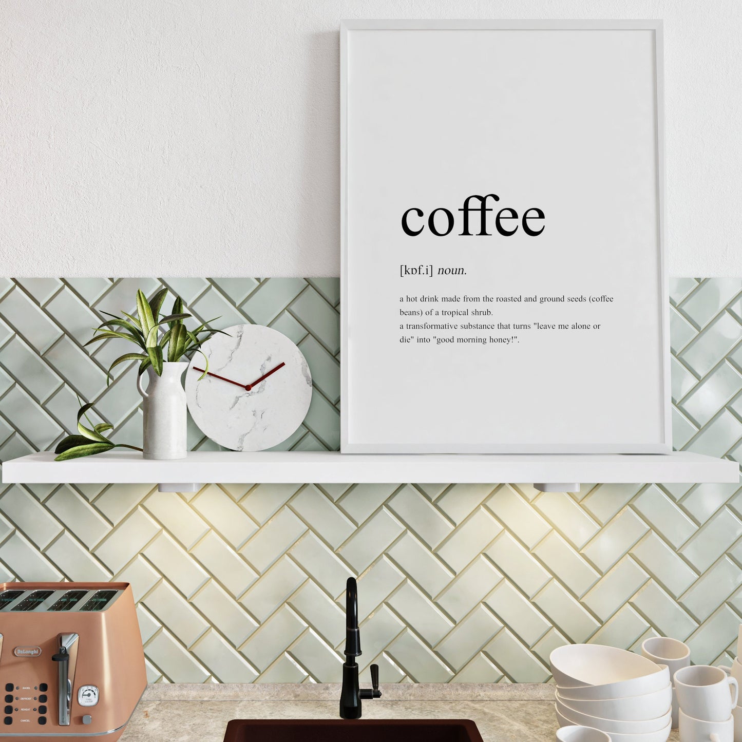 Coffee Definition Print