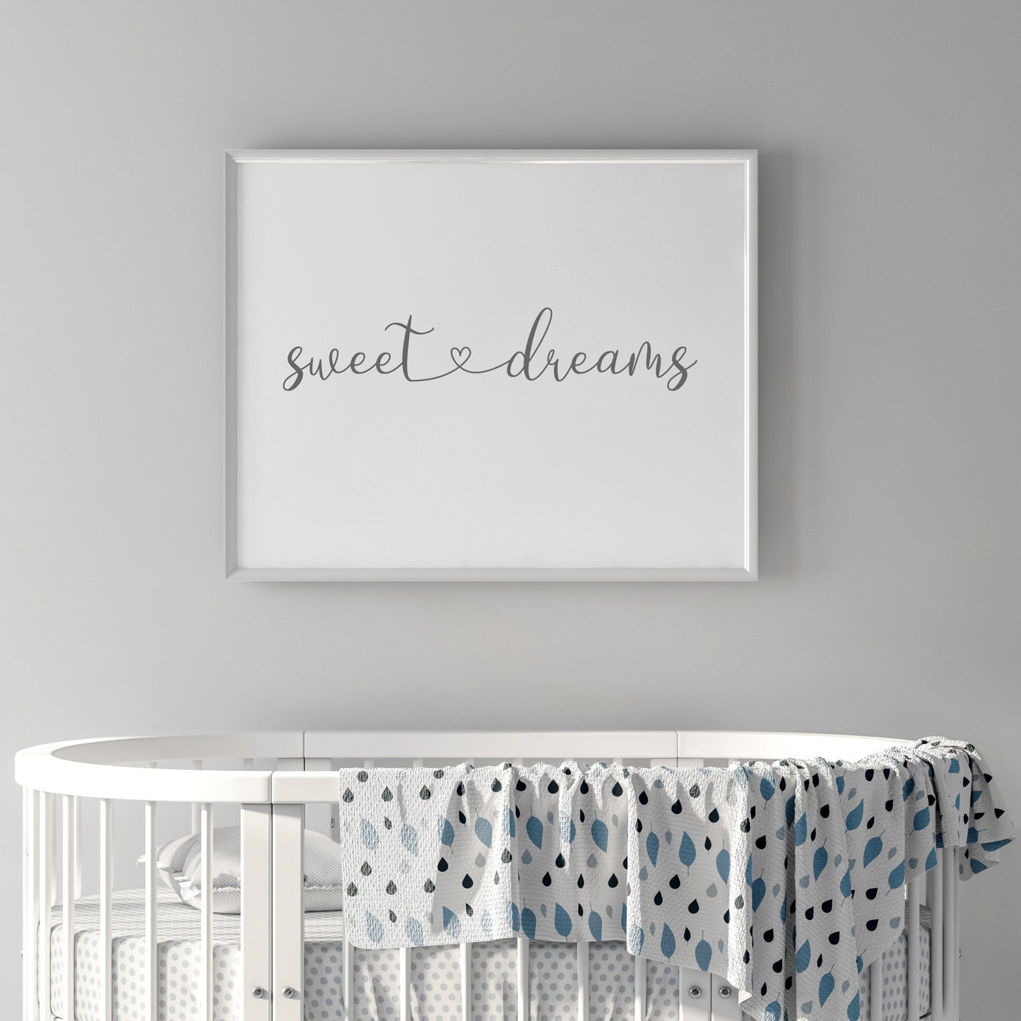 Sweet Dreams (Grey) Print