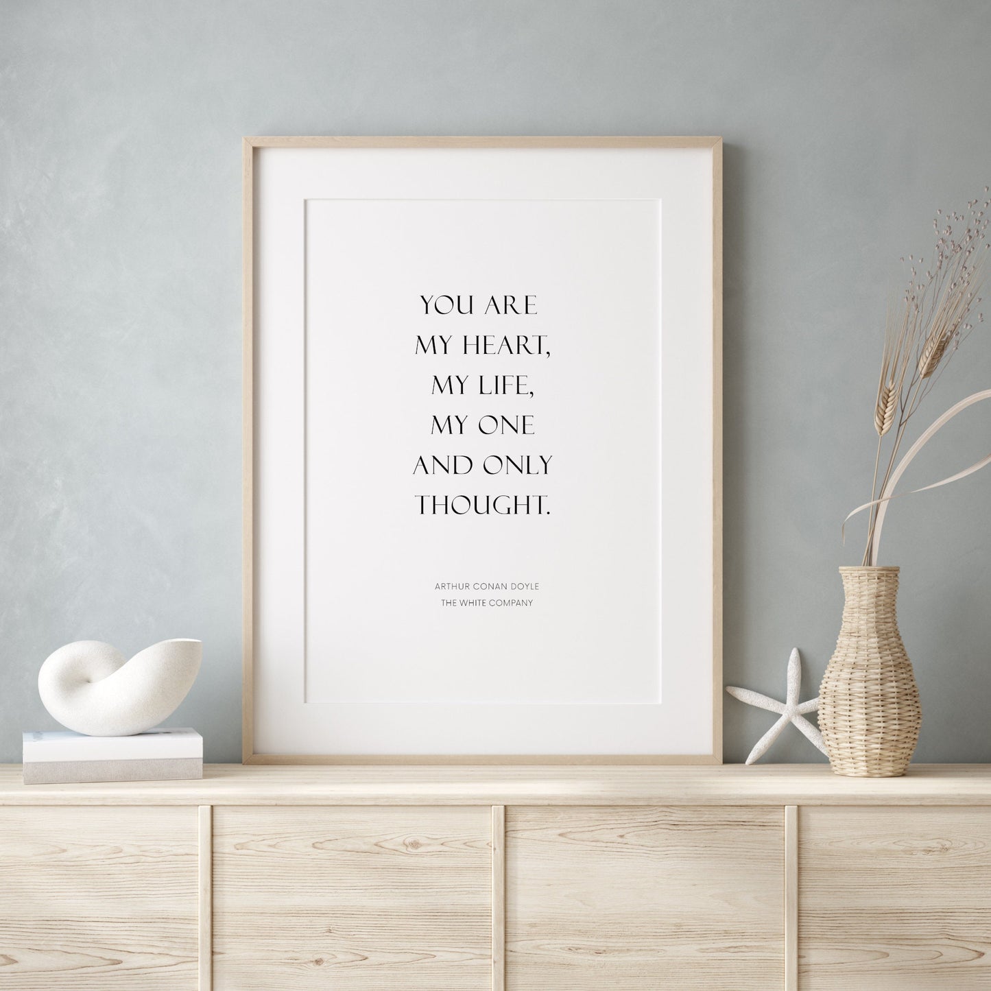 You Are My Heart from The White Company Print