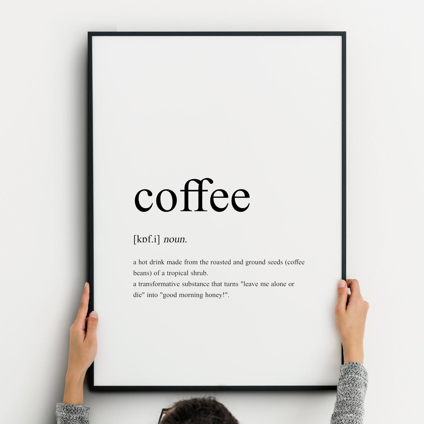 Tea & Coffee Definition Prints (Set of 2)