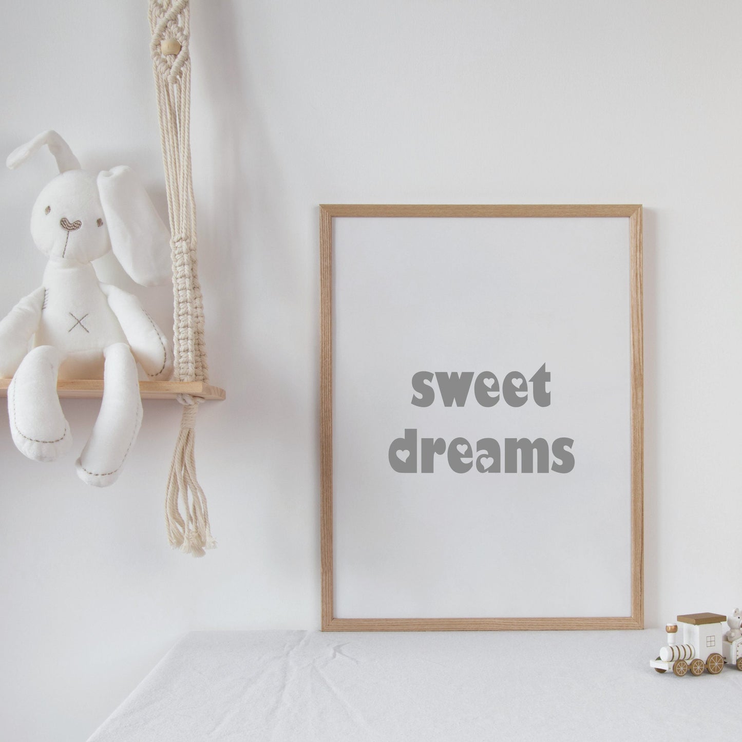 Sweet Dreams (Grey) Print