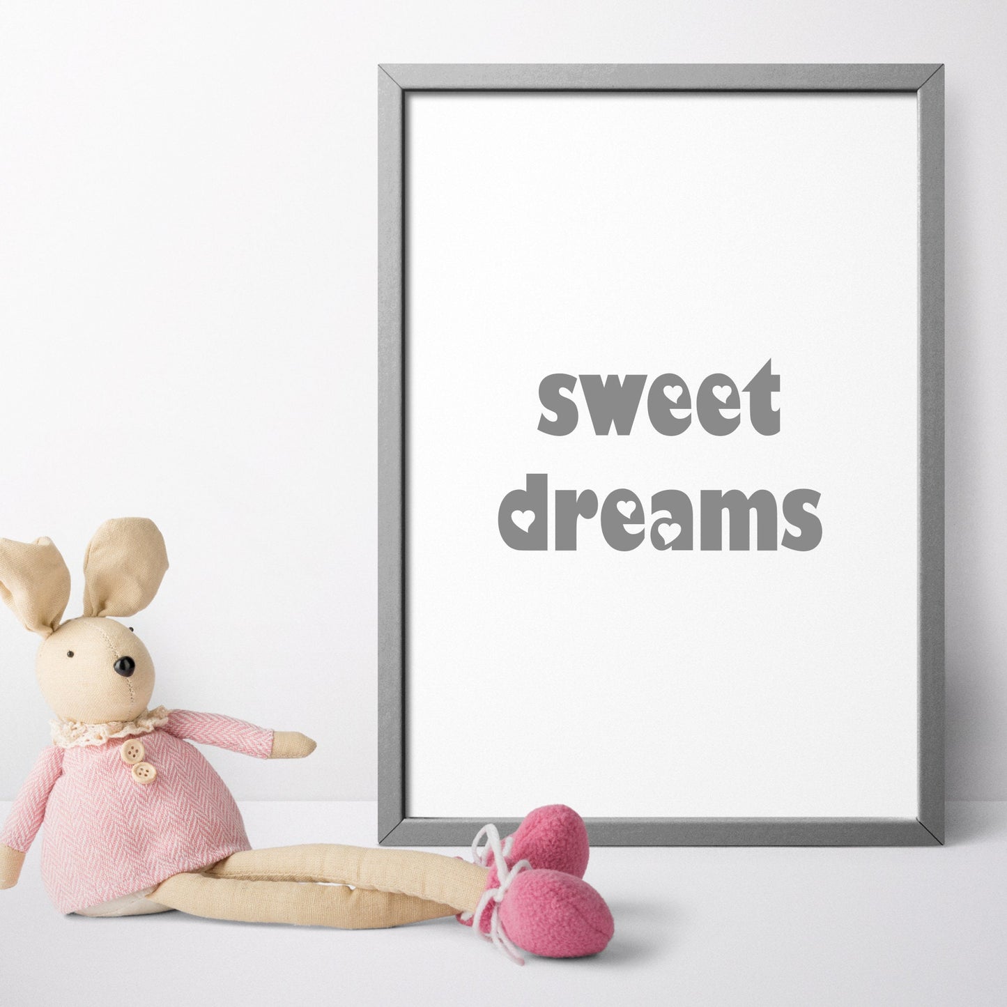 Sweet Dreams (Grey) Print