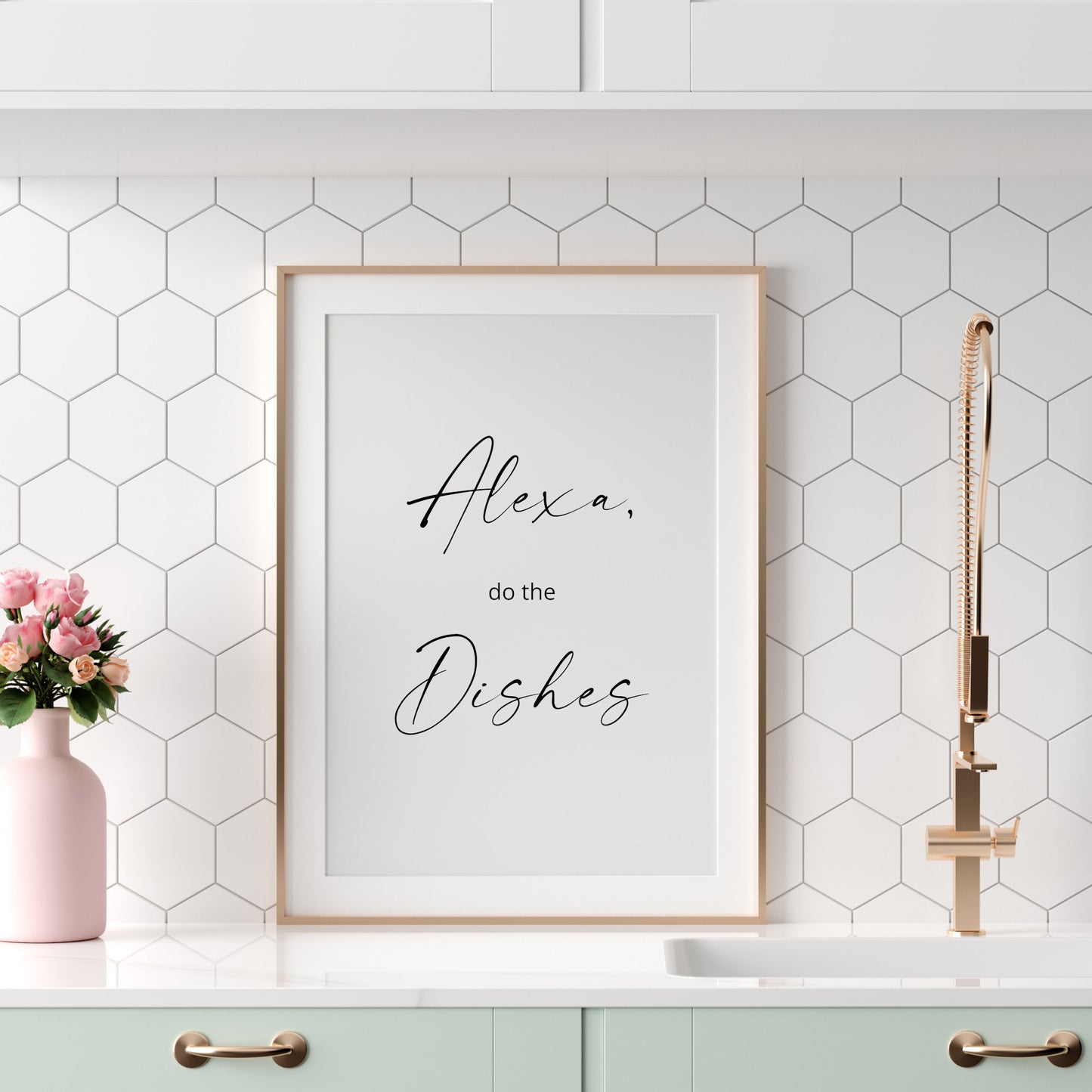 Alexa, Do The Dishes Print