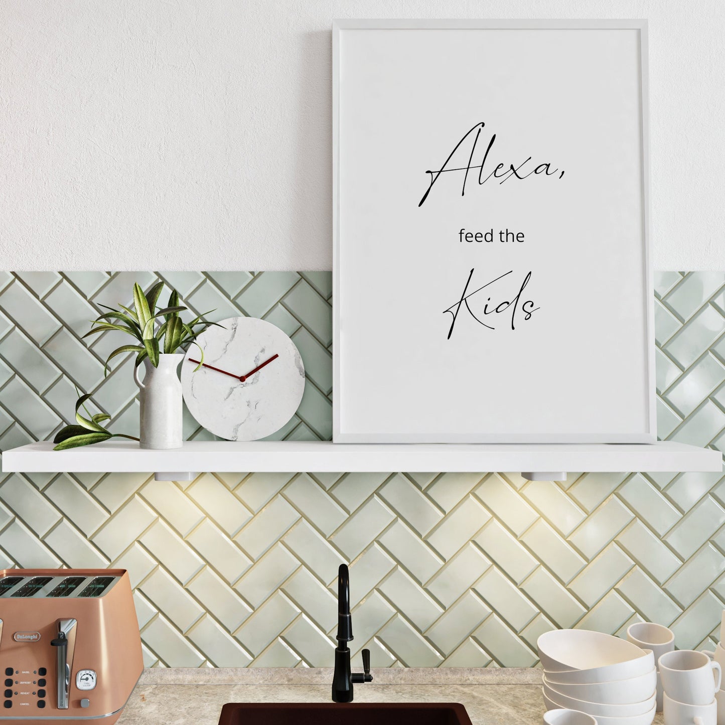 Alexa, Feed The Kids Print