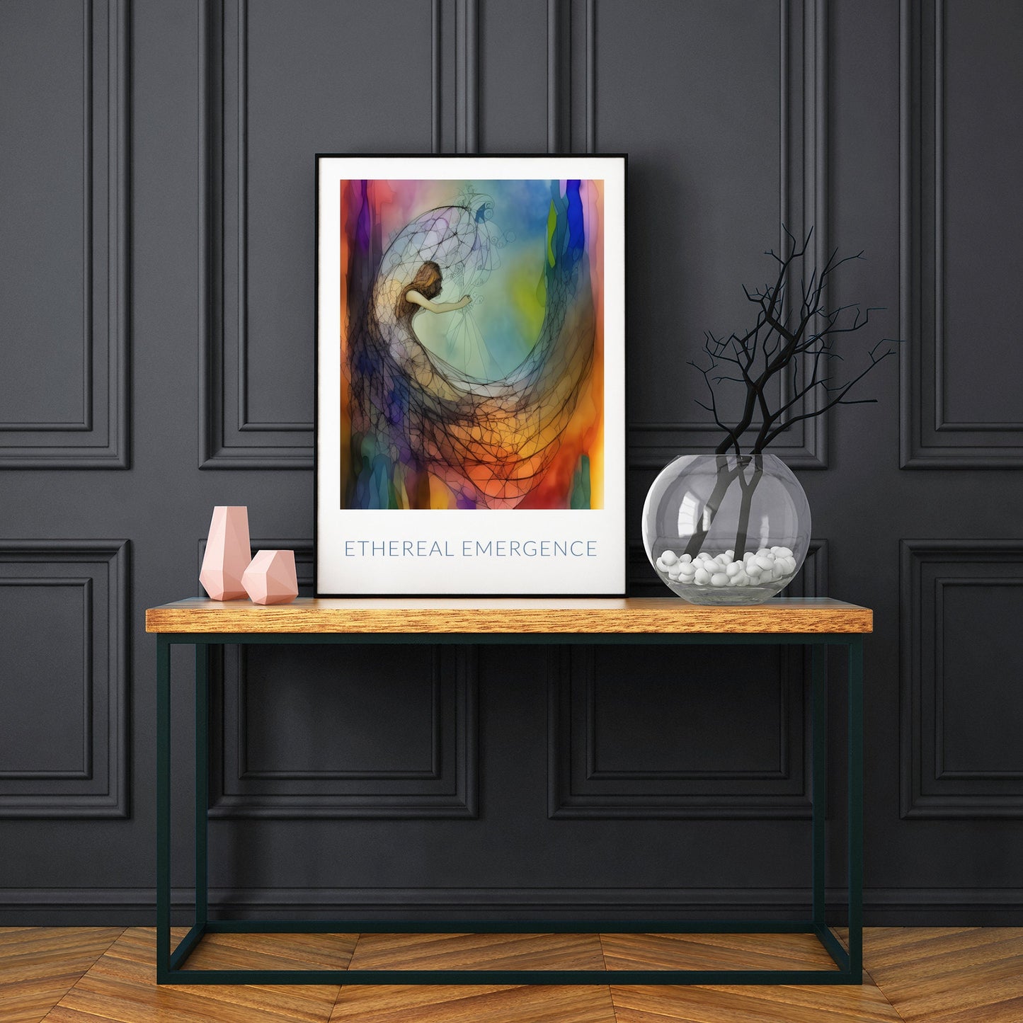 "Ethereal Emergence" Abstract Print