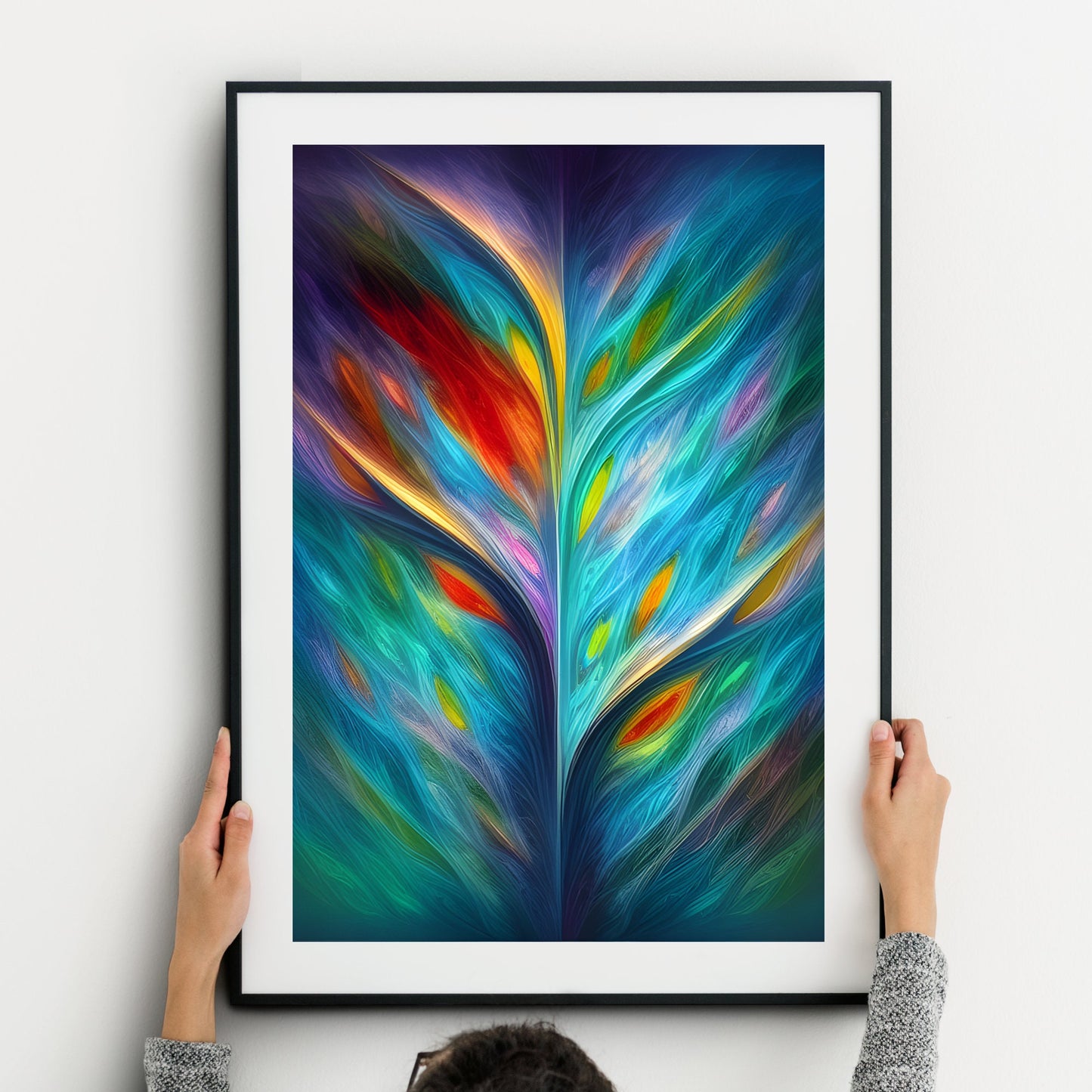 "Nature's Hope" Abstract Print